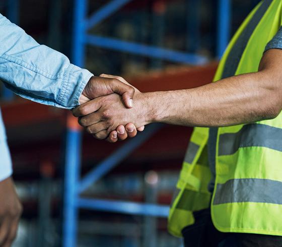 blue circle with the number two representing the second of seven steps in a process